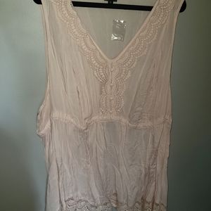 Paste pink tank